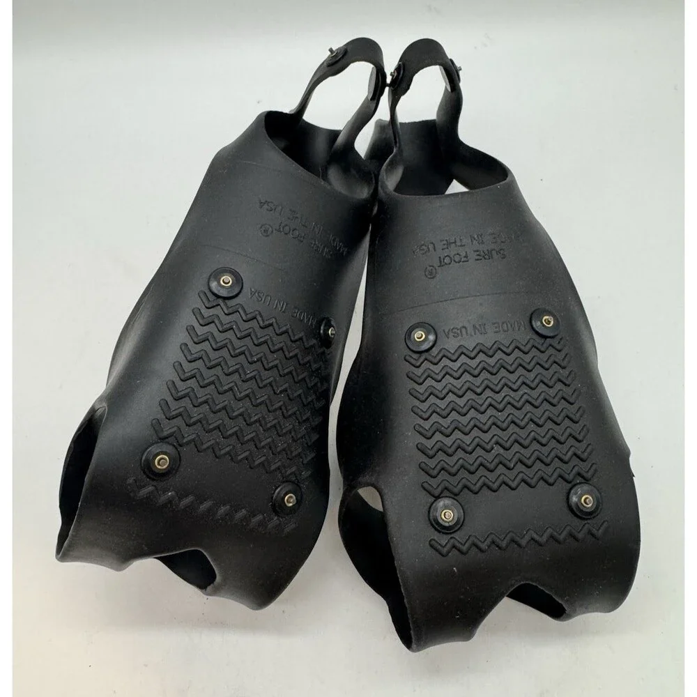 Sure Foot Get-A-Grip Ultra Shoe Spikes Men's Large 9 & Up Winter Snow Ice Cleats
